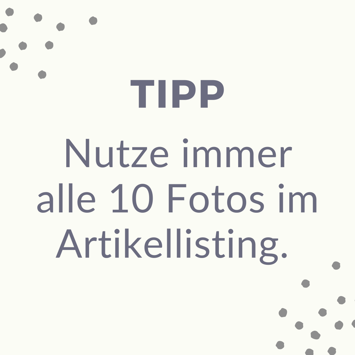 Etsy Produkt­bilder Grö­ßen und Vor­gaben Kassenklingeln